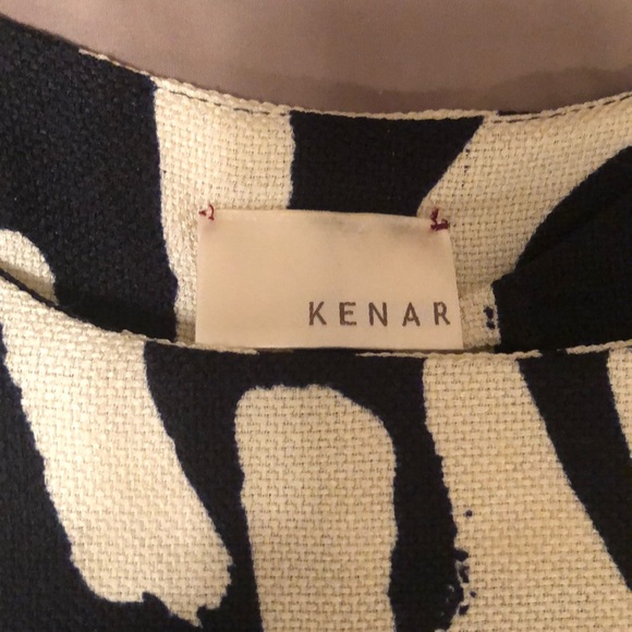 KENAR Scripted Print Dress Size XS - Picture 2 of 8